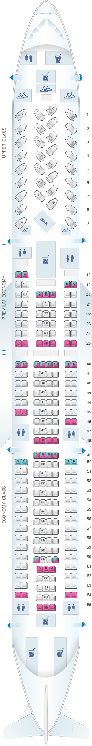 Atlantic Seating Chart