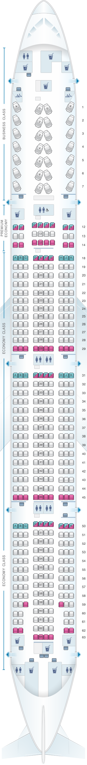 Air Boeing 777 Seating Chart