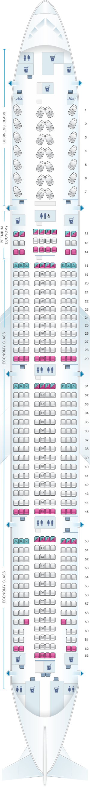 Boeing 777 300er Seating Chart Air