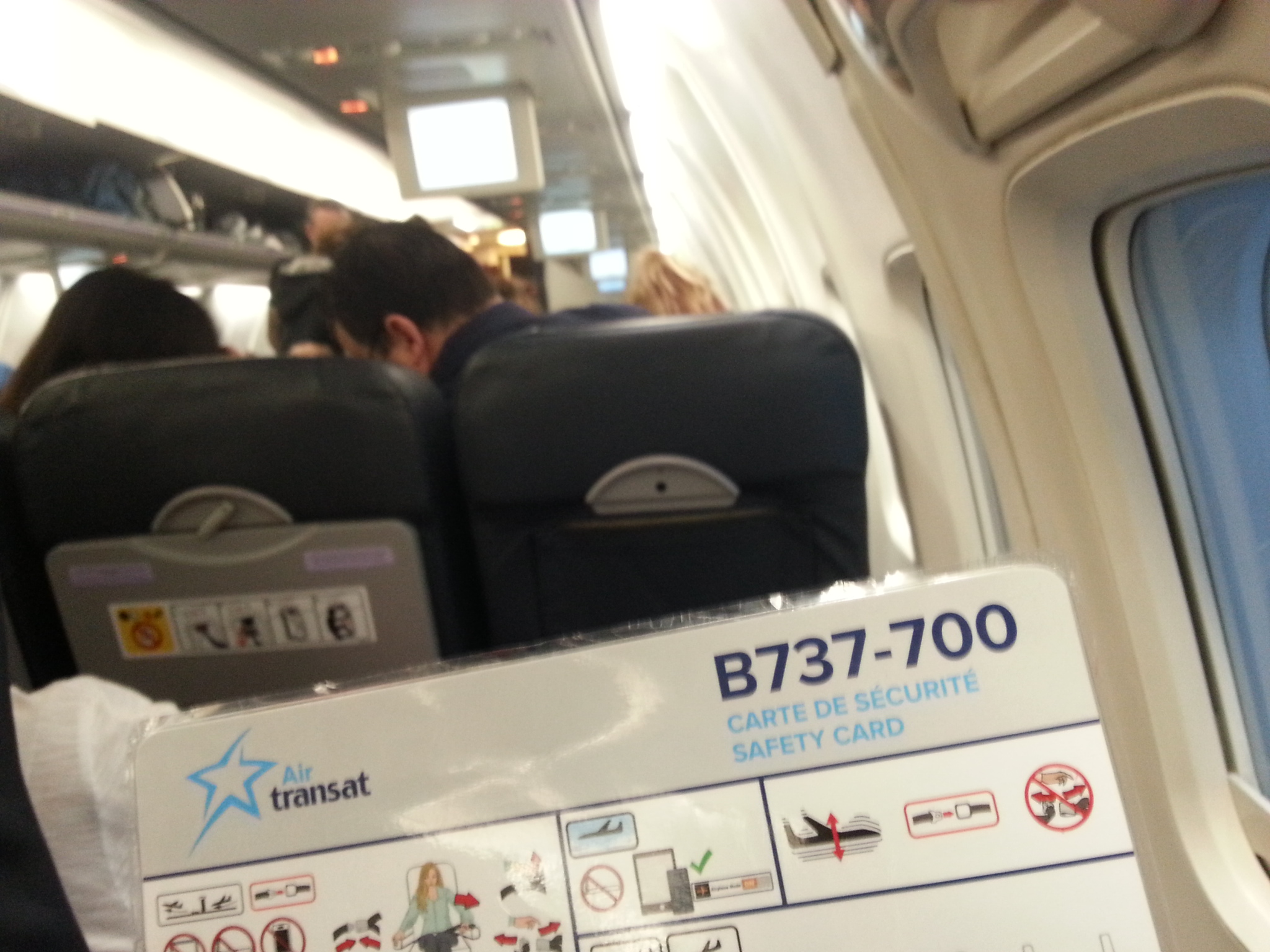 Plan Cabine Boeing 737 800 Air Transat