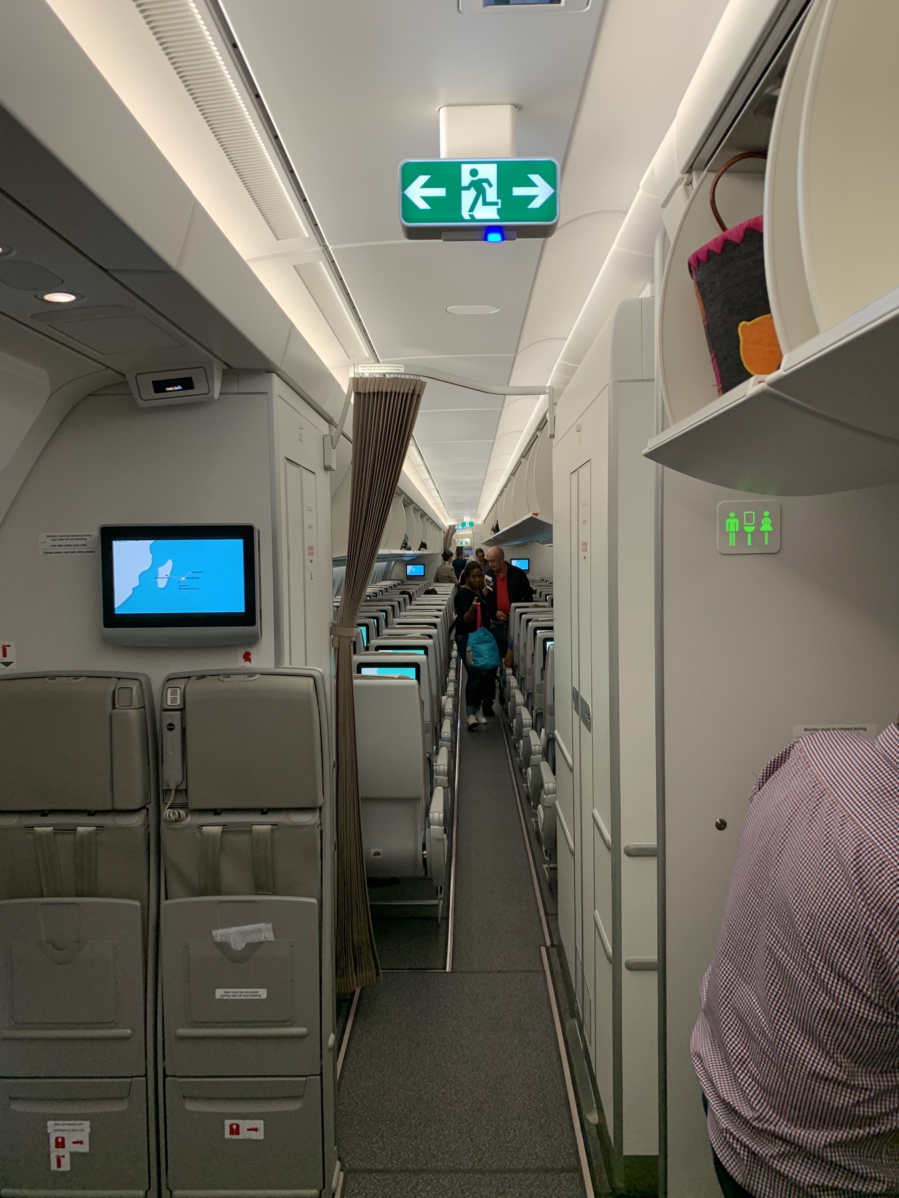 Plan De Cabine Airbus A350 900 Plan de cabine Air Mauritius Airbus A350 900 | SeatMaestro.fr